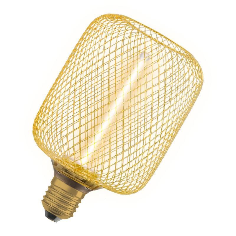 Лампа світлодіодна Osram LED DECO SQ100 філаментна 3,5W 220V 150lm 1800K E27 DIM 100x162 мм Gold (4058075840188)