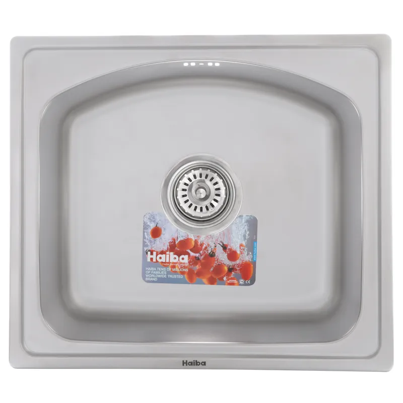 Мийка для кухні Haiba 48x42 см Satin (HB0531) Мийка для кухні Haiba 48x42 см Satin (HB0531)