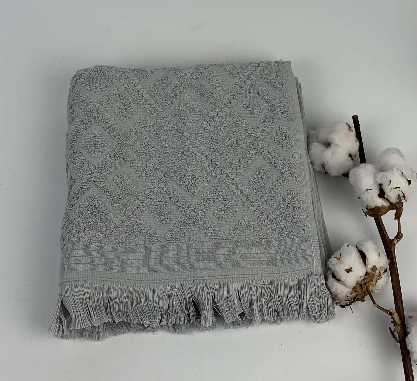 Рушник Pupilla Arthur 50x90 см Світло-сірий (CN30523)