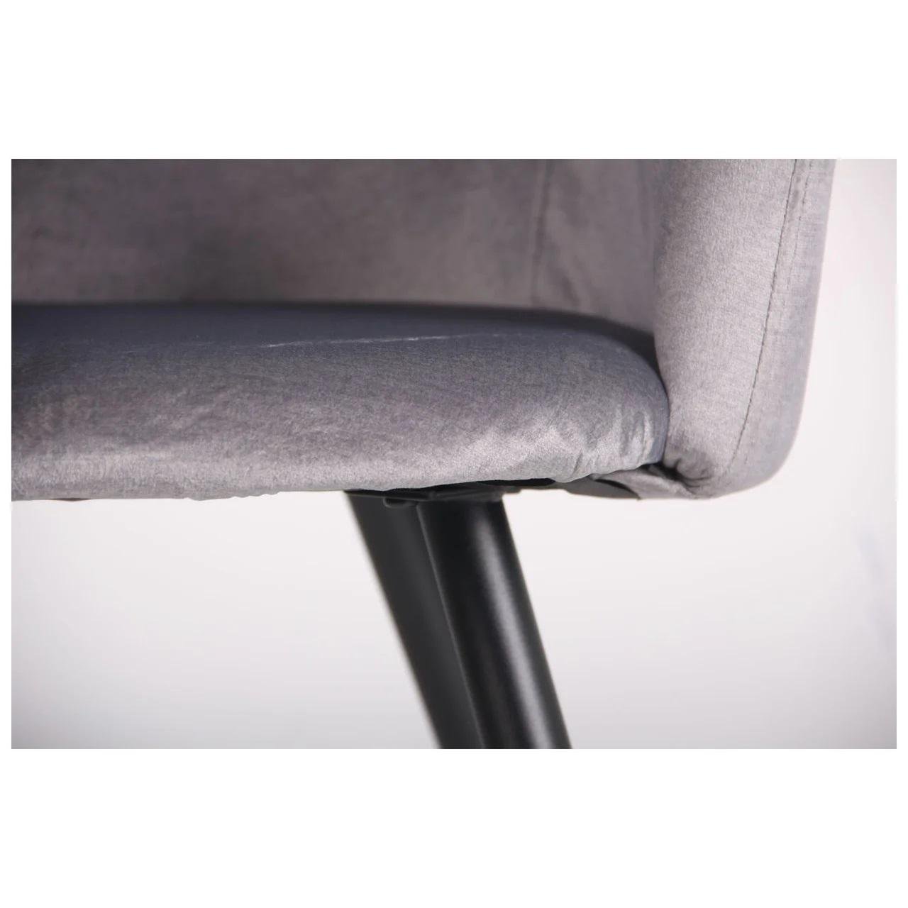 ᐉ Кресло AMF Holding 830х570х500 Черный/Серый • Купить в Киеве