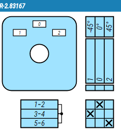 Переключатель Spamel УП5311 И25 - фото 4 Переключатель Spamel УП5311 И25 - фото 4