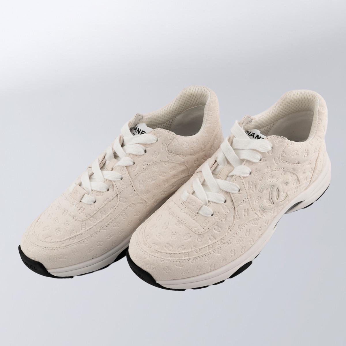 Кросівки жіночі повсякденні Chanel р. 39 Білий (2797308522)