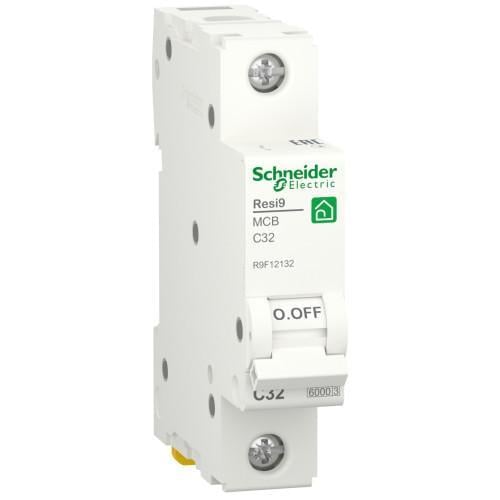 Автоматический выключатель 1-п. RESI9 32A C 6kA SCHNEIDER ELECTRIC C2