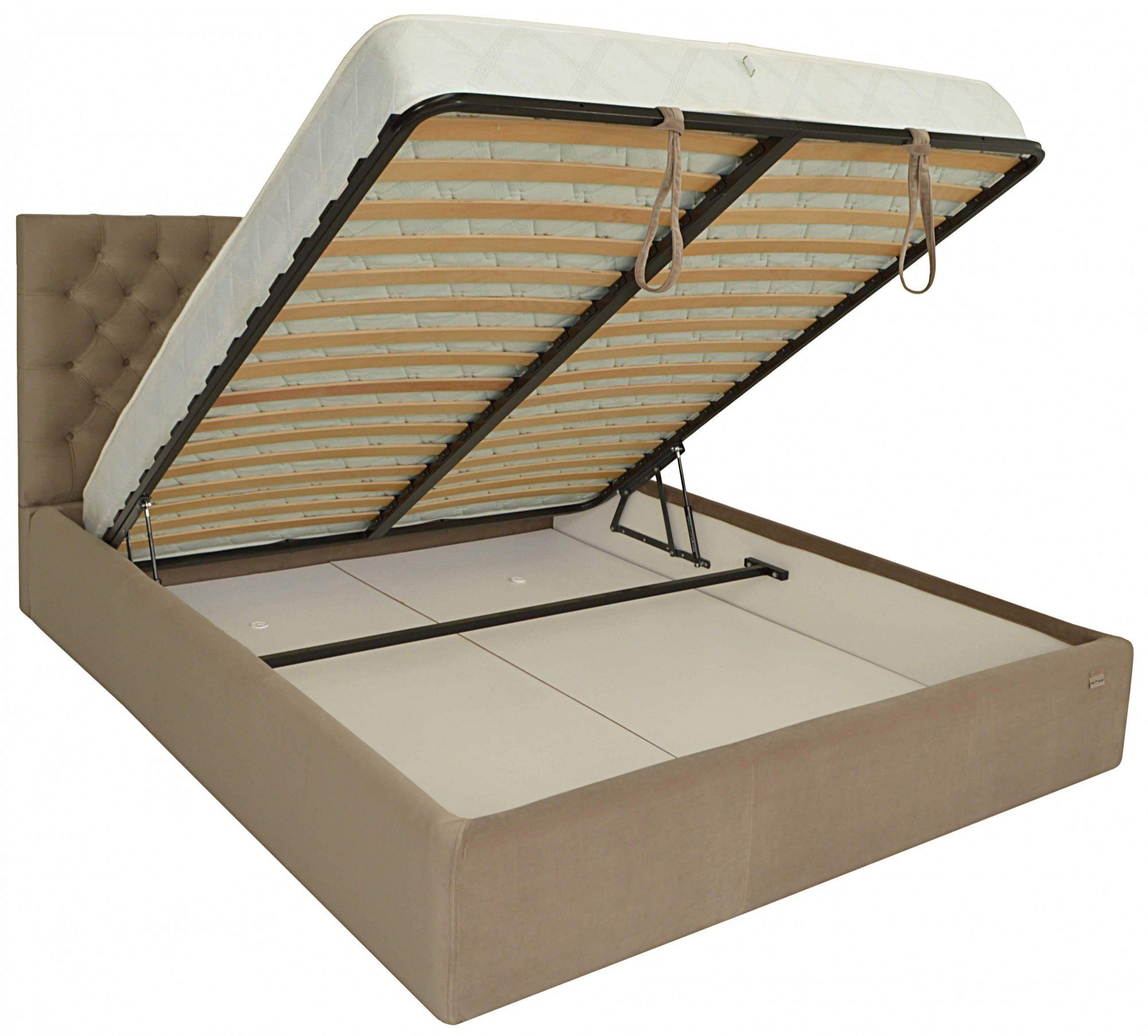 Кровать Cambridge VIP Альмира 02 120х190 см Кофе - фото 4