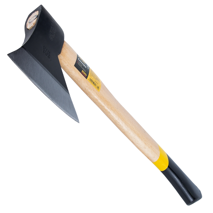 Сокира Sigma з дерев'яною ручкою 800 г 38 см (52111) - фото 3 Сокира Sigma з дерев'яною ручкою 800 г 38 см (52111) - фото 3