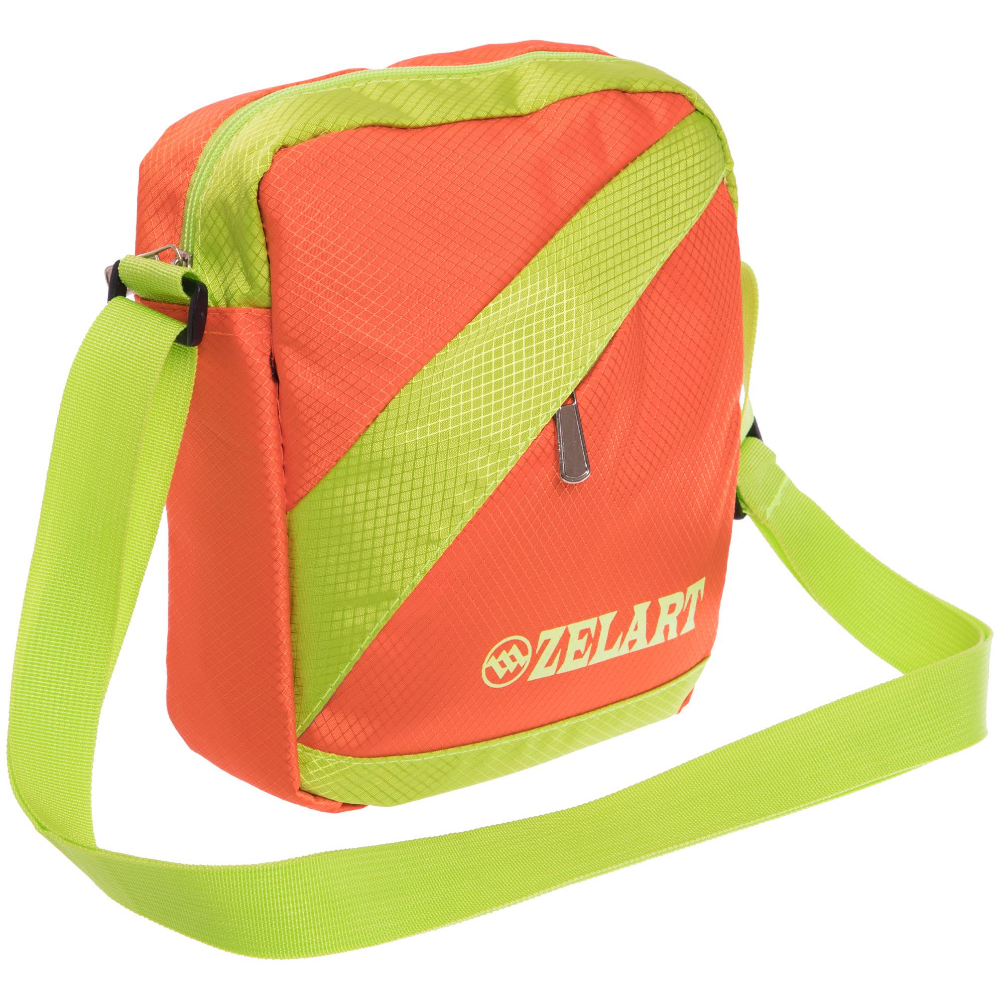 Сумка спортивная Zelart GA-5750 23х18х7,5 см Оранжевый (GA-5750_Оранжевый)