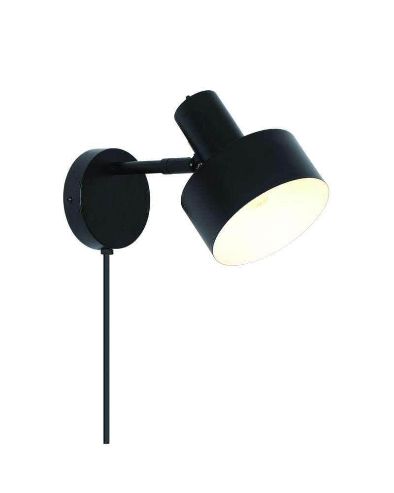 Бра Nordlux 2512201003 Matis E27 1x15W IP20 Черный (36317533)