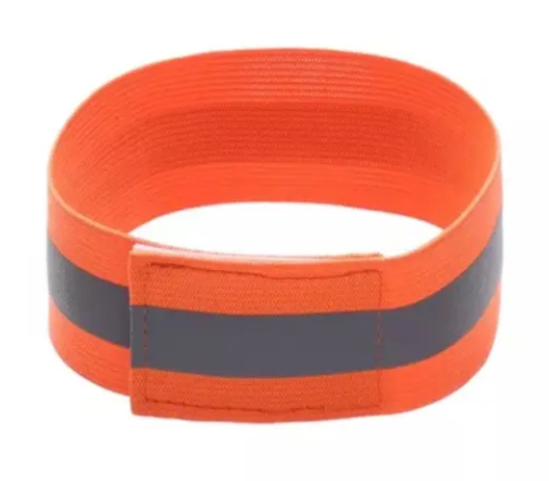 Светоотражающий браслет 4x35 см Оранжевый (31050/9)