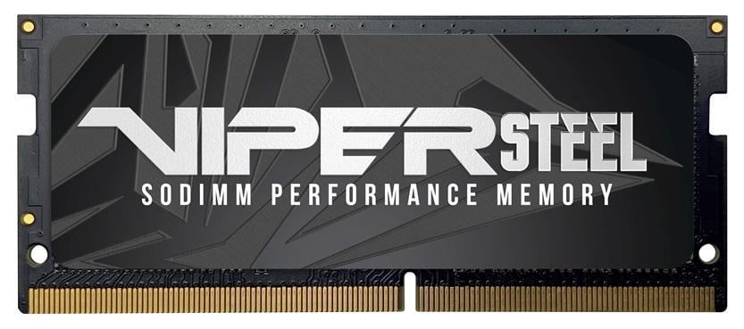 Оперативна пам'ять Patriot Viper Steel DDR4 SO-DIMM 16GB/3200 Gray (PVS416G320C8S)