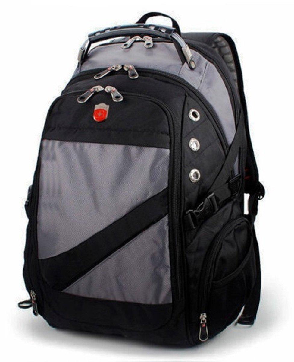 Рюкзак SWR 7650G 44x32x17 см Черно-серый (GA-557650G)