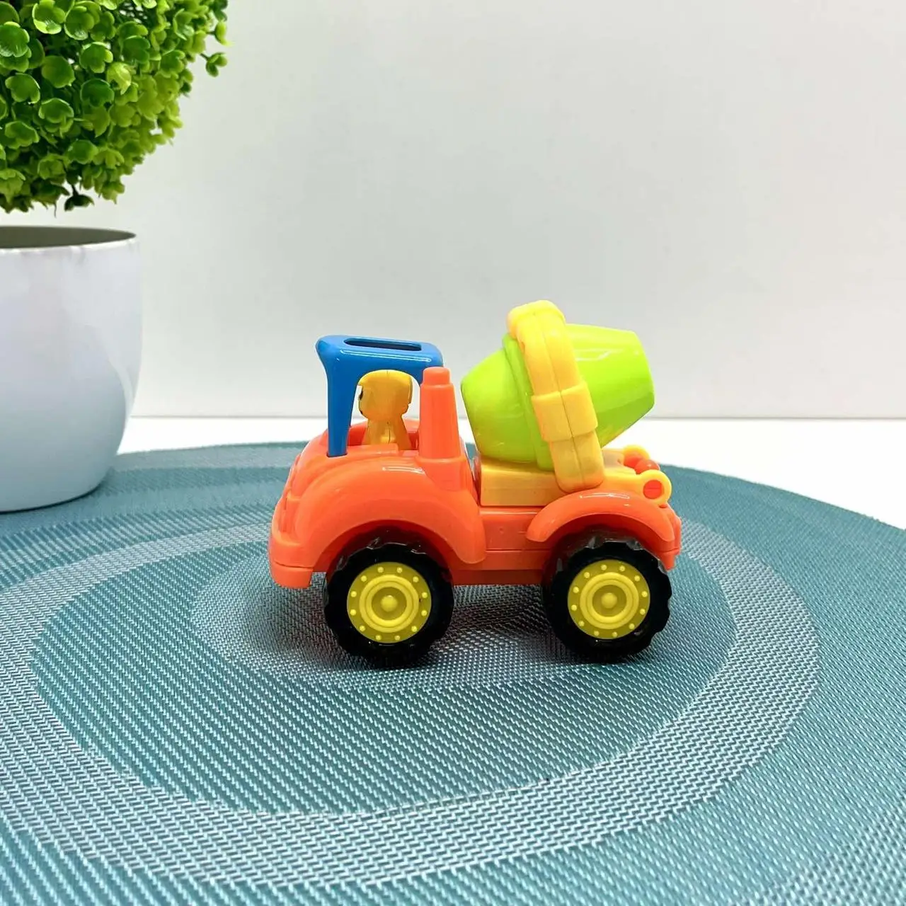 Набір інерційних машинок спецтехніка 345-2A 4 машинки та причіп з рухомими елементами (2826973623) - фото 4 Набір інерційних машинок спецтехніка 345-2A 4 машинки та причіп з рухомими елементами (2826973623) - фото 4