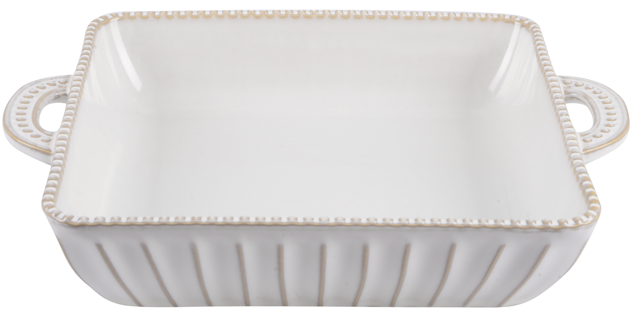 Форма для выпечки Limited Edition Allegra Biege квадратная керамическая 31,5x26x6 см (GJH011-31-2-129)