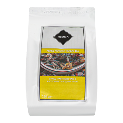 Суміш чаю Rioba Альпійський луг трав'яний 250 г (2232846100)