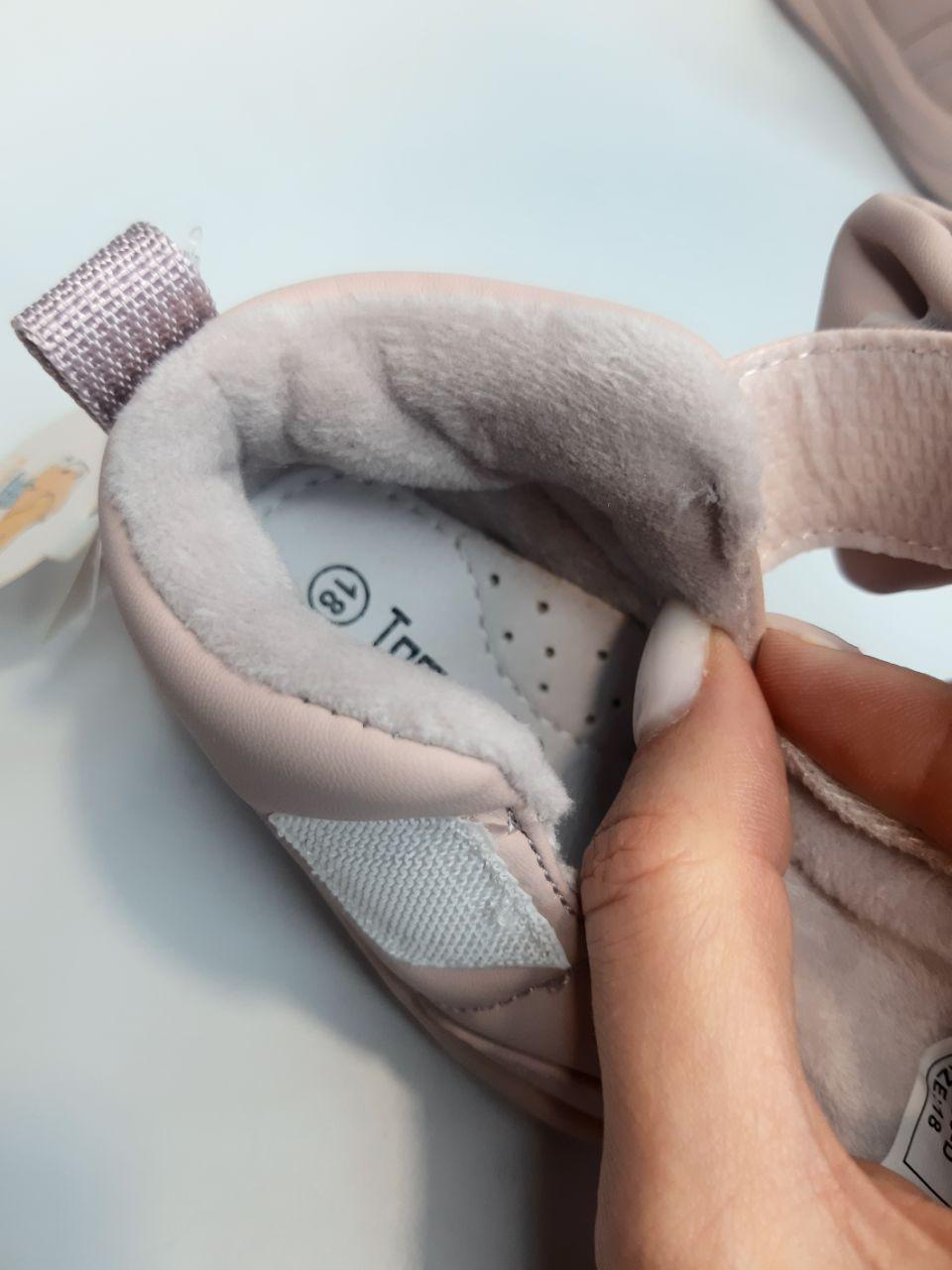 Ботинки для девочки TOM.M р. 19 11,8 см Фиолетовый (11580 D) - фото 2