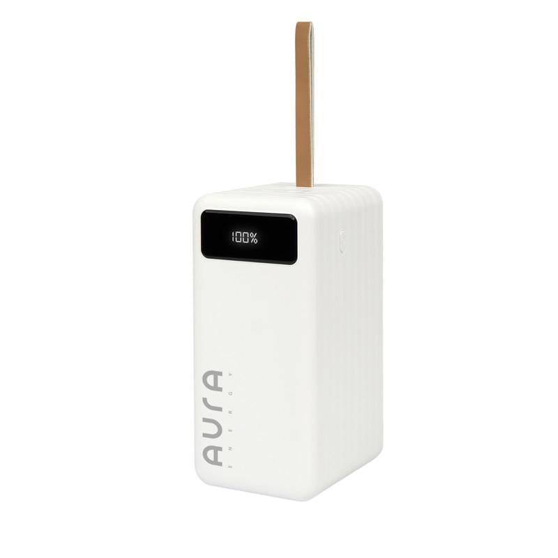 Повербанк Aura NRG-P100 100000 mAh 22,5W White (PBANRG-P100W)