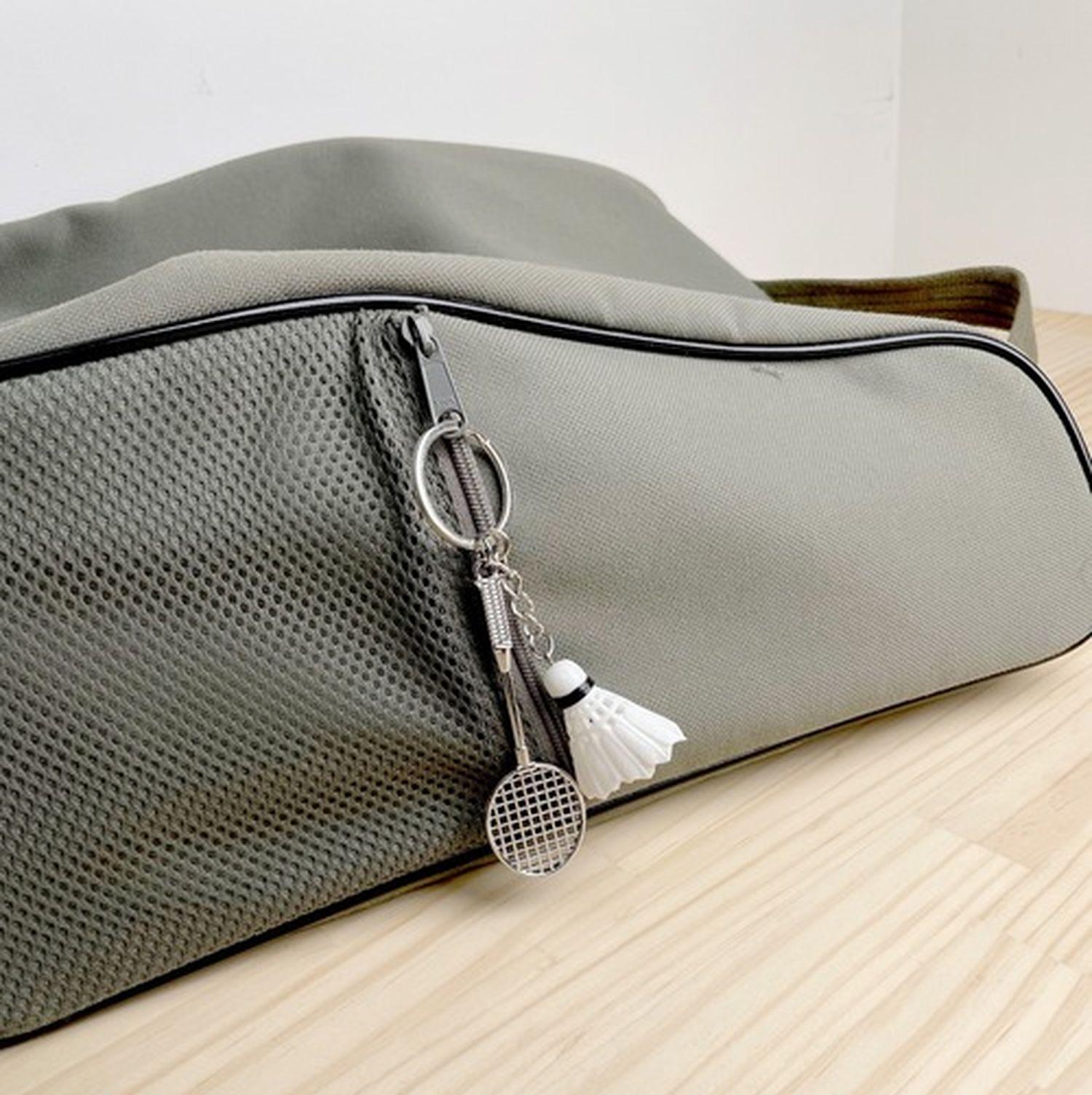 Брелок для ключей Бадминтон с воланчиком металлический Белый (99_7_0_1С) - фото 13 Брелок для ключей Бадминтон с воланчиком металлический Белый (99_7_0_1С) - фото 13