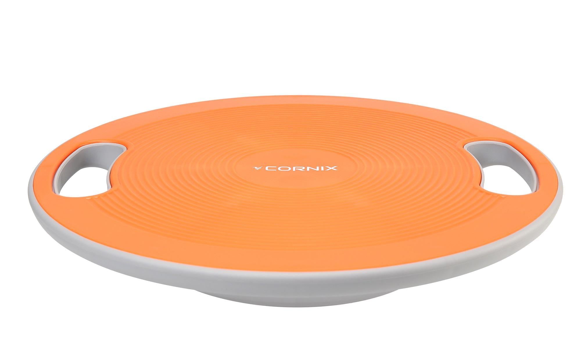 Балансувальна платформа кругла Cornix XR-0444 пластикова Orange/Grey Балансувальна платформа кругла Cornix XR-0444 пластикова Orange/Grey