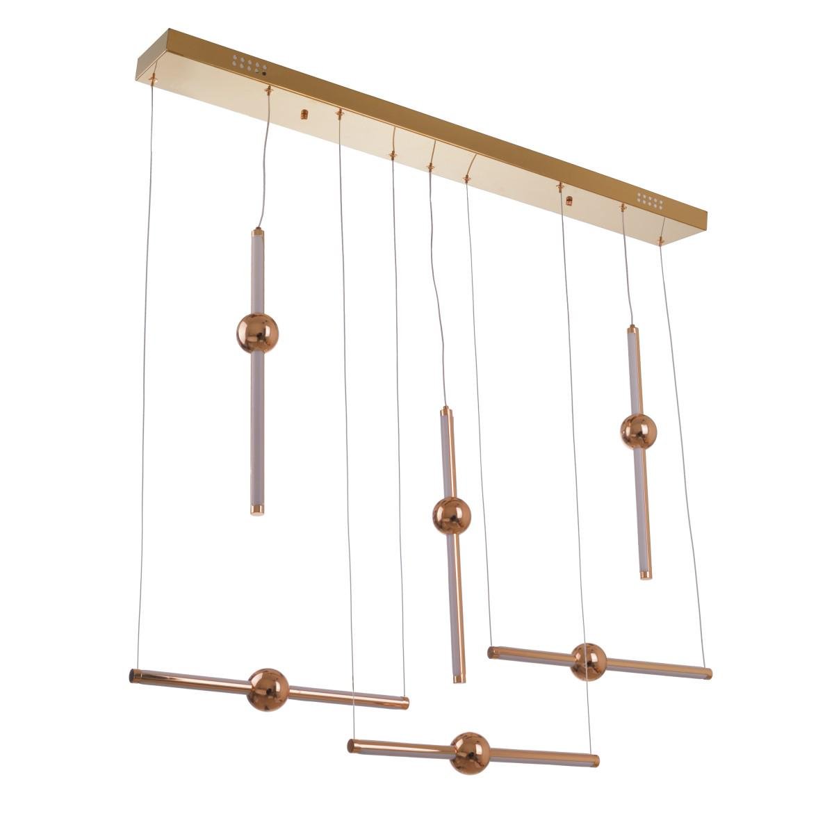 Люстра лофт для спальні підвісна світлодіодна Brille BL-890S/6 NW 85 W G