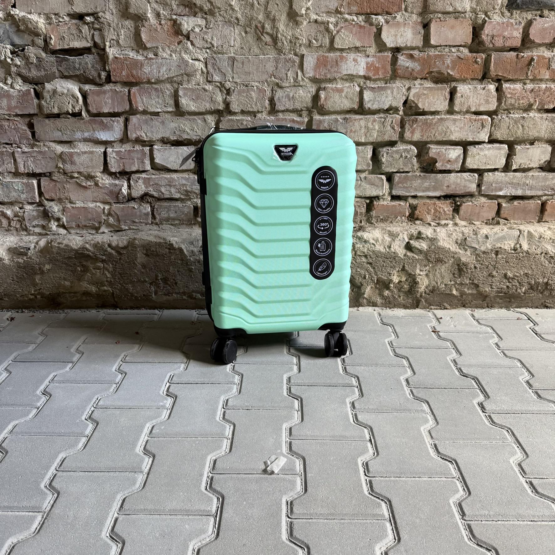 Чемодан Wings PEA01 дорожный S М'ятный (26557645) - фото 2 Чемодан Wings PEA01 дорожный S М'ятный (26557645) - фото 2