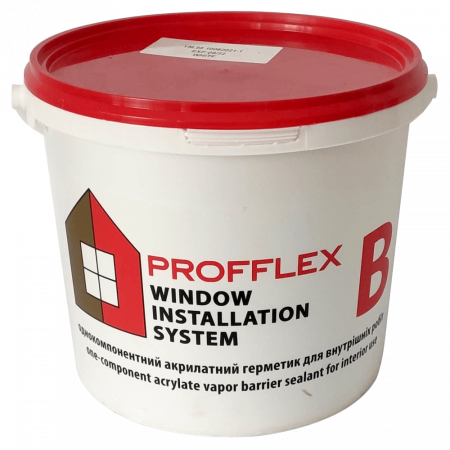 Герметик для внутреннего монтажа окон PROFFLEX В