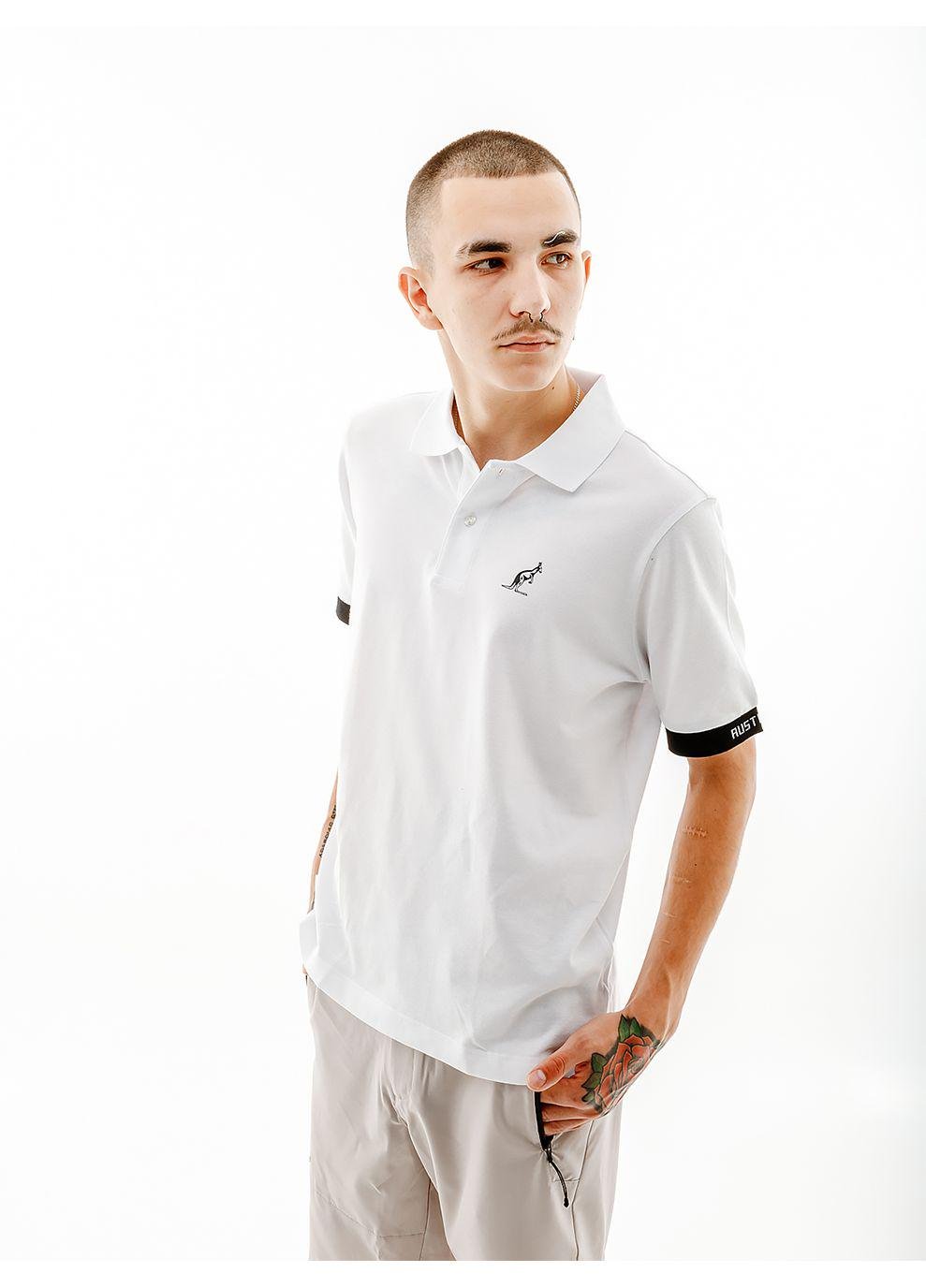 Футболка мужская Australian LOGOS POLO PIQUE' EL R-FIT L Белый (7dLSUPO0063-002 L)