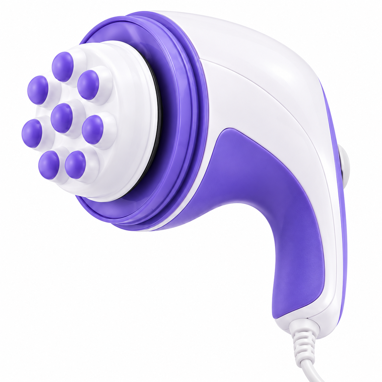 Массажер для тела Relax and Spin Tone H0238 Белый с фиолетовым (3114)