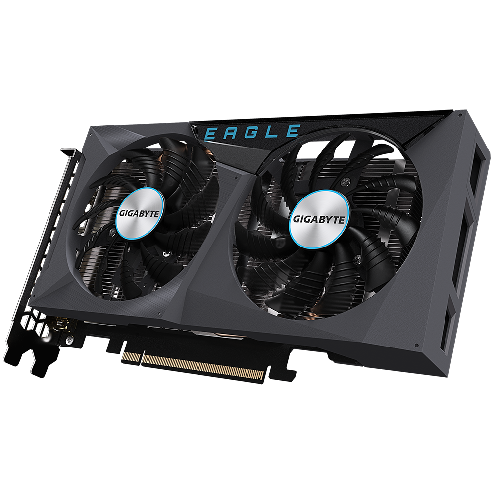 Видеокарта Gigabyte GeForce RTX 3050 Eagle OC 8G (GV-N3050EAGLE OC-8GD) - фото 4