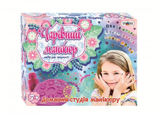 Набор детских лаков Strateg Волшебный маникюр 46х36х6 см укр. (820S) Набор детских лаков Strateg Волшебный маникюр 46х36х6 см укр. (820S)