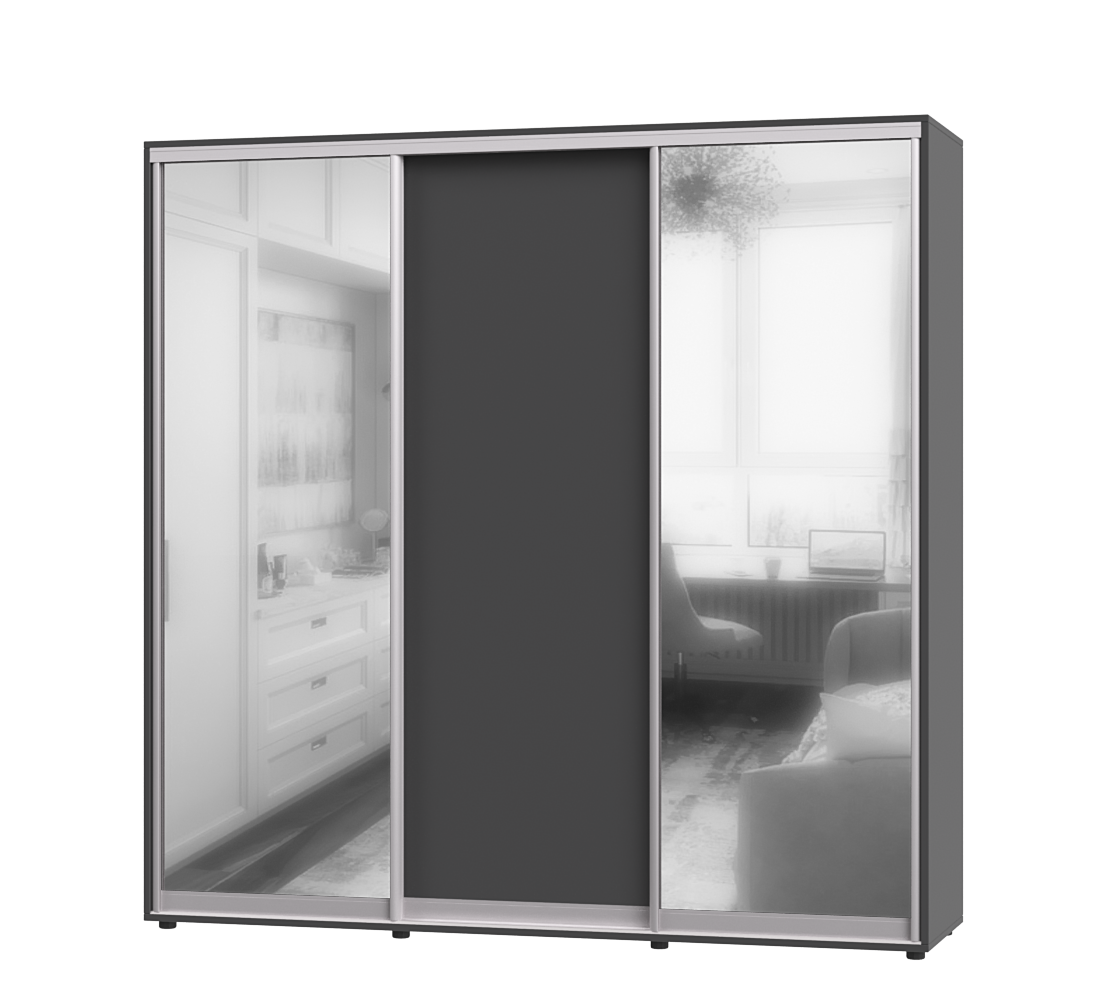 Шкаф-купе трехдверный Эверест ШК-05 230х60х220 см
Антрацит (07472) Шкаф-купе трехдверный Эверест ШК-05 230х60х220 см
Антрацит (07472)