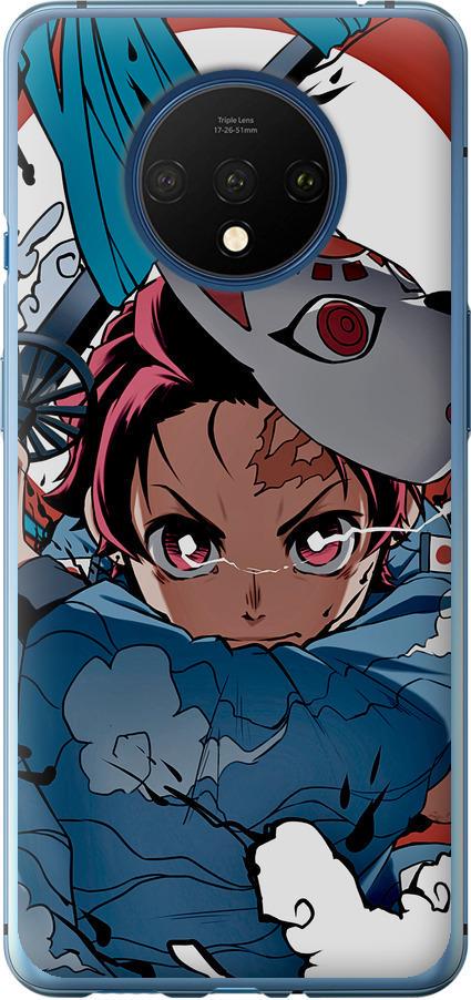 Чехол на OnePlus 7T Танджиро Камадо (5574u-1809-42517)