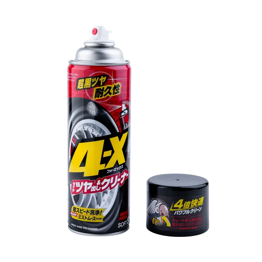 Чорніння для шин SOFT99 4-X Tire Cleaner 470 мл (29880579) - фото 2