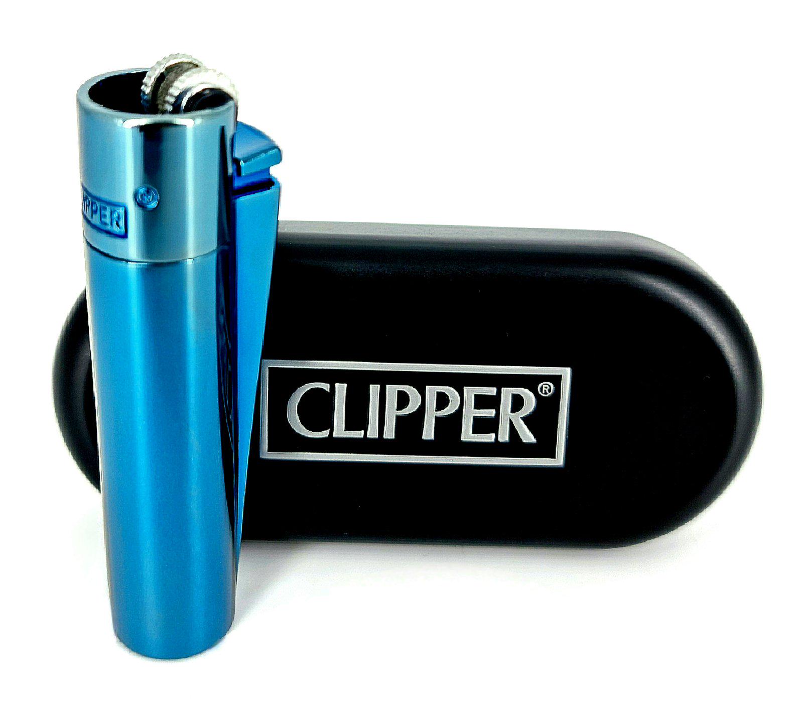 Запальничка Clipper метал Синій (11819809)