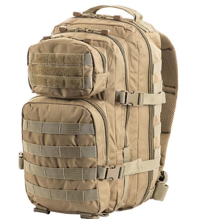 Рюкзак M-TAC Assault Pack 28 л 44x26x21 см Койот (21903796) Рюкзак M-TAC Assault Pack 28 л 44x26x21 см Койот (21903796)