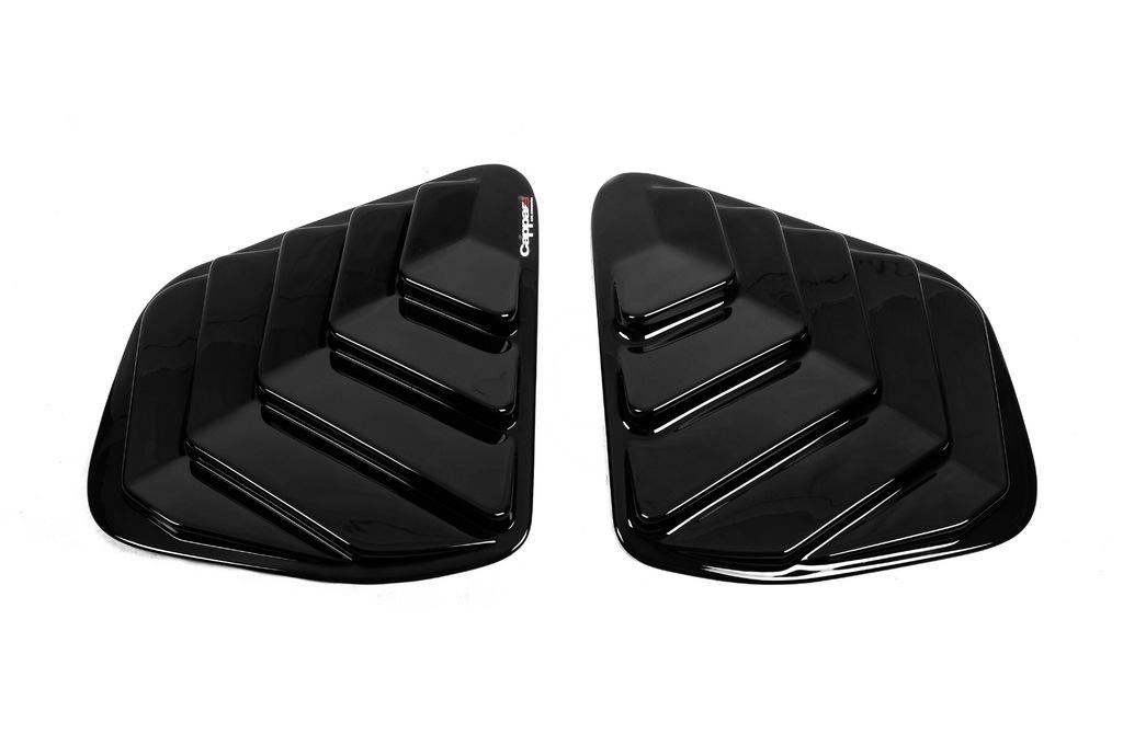 Накладки на задние окна EuroCap EuroCap для Renault Duster 2008-2017 гг. abs-пластик Хром
