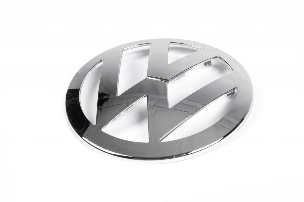 Передня емблема Davs Auto для Volkswagen T5 Transporter 2003-2010 рр. abs-пластик Хром
