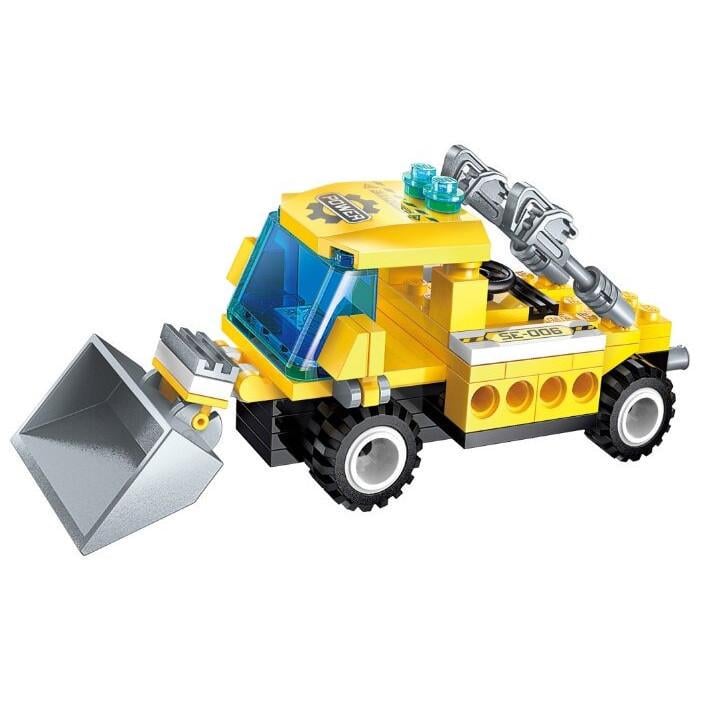 Конструктор дитячий Qman 1408-1-8 транспорт 76 дет. Ball Dozer (RLT24105s31375)