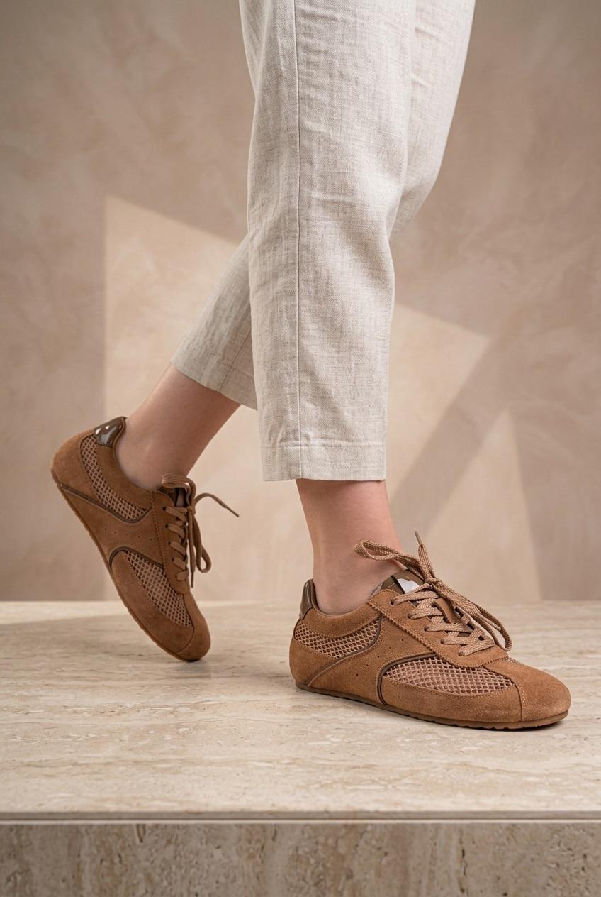 Кроссовки женские Where Uwear из натуральной замши 351087 р. 39 Рыжий (351087_39) Кроссовки женские Where Uwear из натуральной замши 351087 р. 39 Рыжий (351087_39)