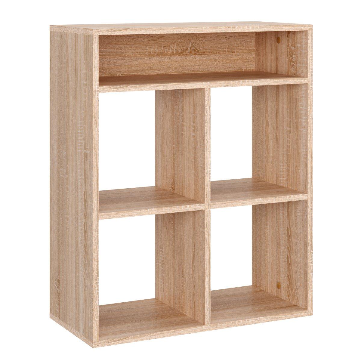 Стелаж книжковий Компаніт КШ-29 65,9х30,7х80,4 см Дуб сонома (26554959)