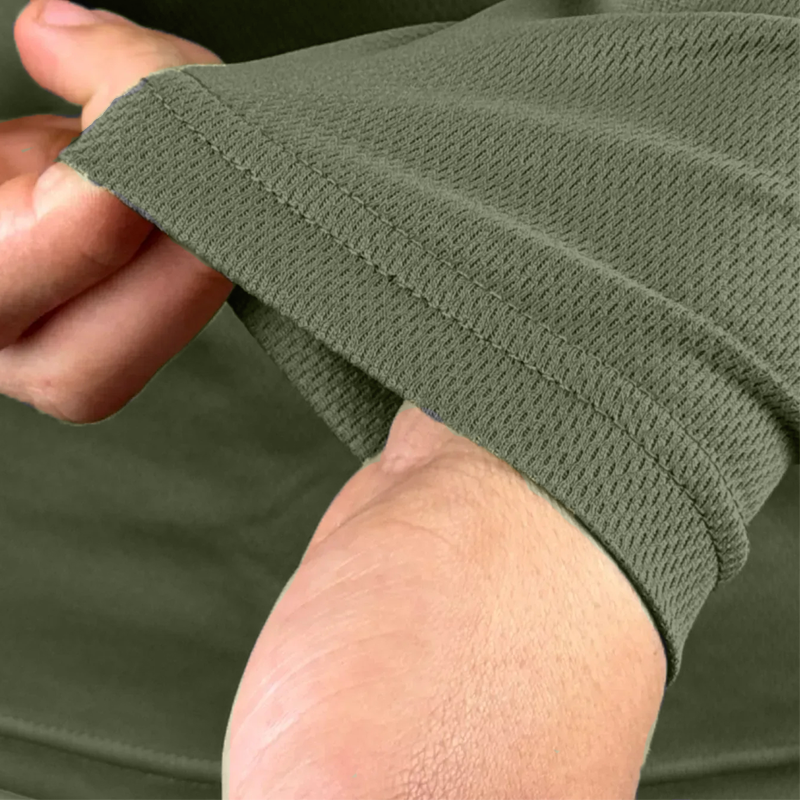 Лонгслив военный мужской Lesko A659 с длинным рукавом 3XL Green (30393529) - фото 4