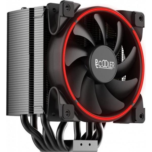 Кулер Pccooler GI-H58UB Corona Red