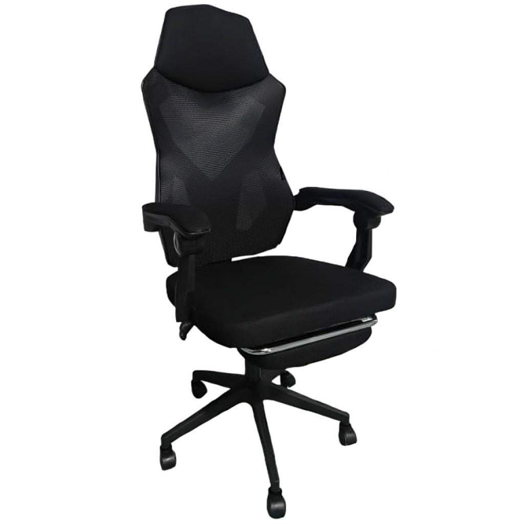 Кресло офисное Bonro B-918 с подставкой для ног Черный (4240108712) Кресло офисное Bonro B-918 с подставкой для ног Черный (4240108712)