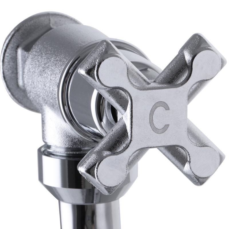 Кран для умывальника Zerix JIK13 102-A ZX3056 на одну воду Хром (64950) - фото 3 Кран для умывальника Zerix JIK13 102-A ZX3056 на одну воду Хром (64950) - фото 3