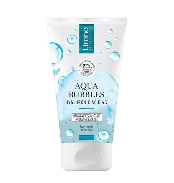 Гель для умывания Lirene Aqua Bubbles увлажняющий 150 мл (12989)