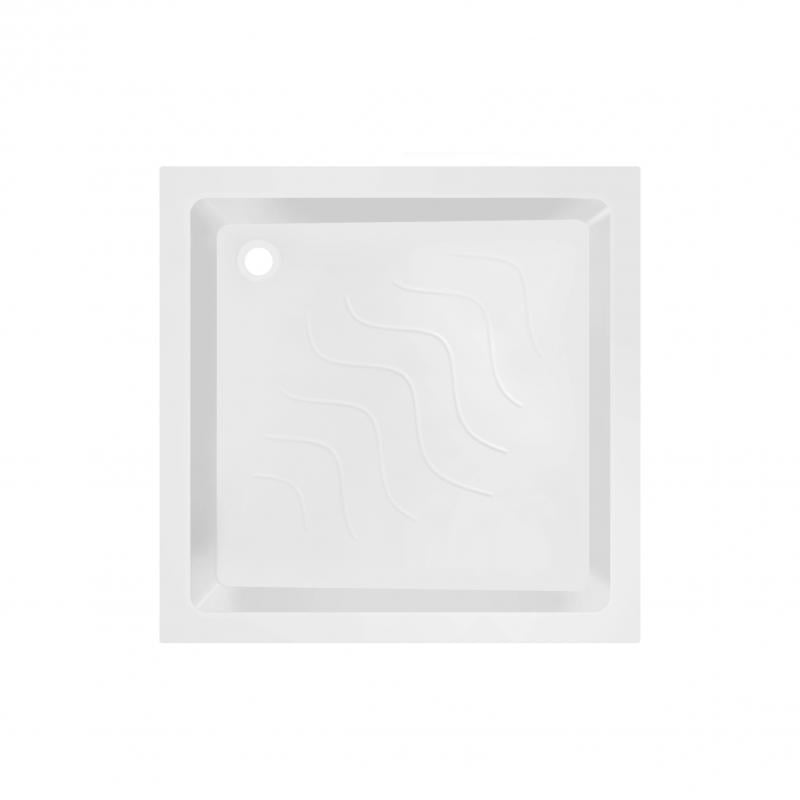 Душевой поддон Lidz Mazur ST90x90x16 квадратный D 52 мм