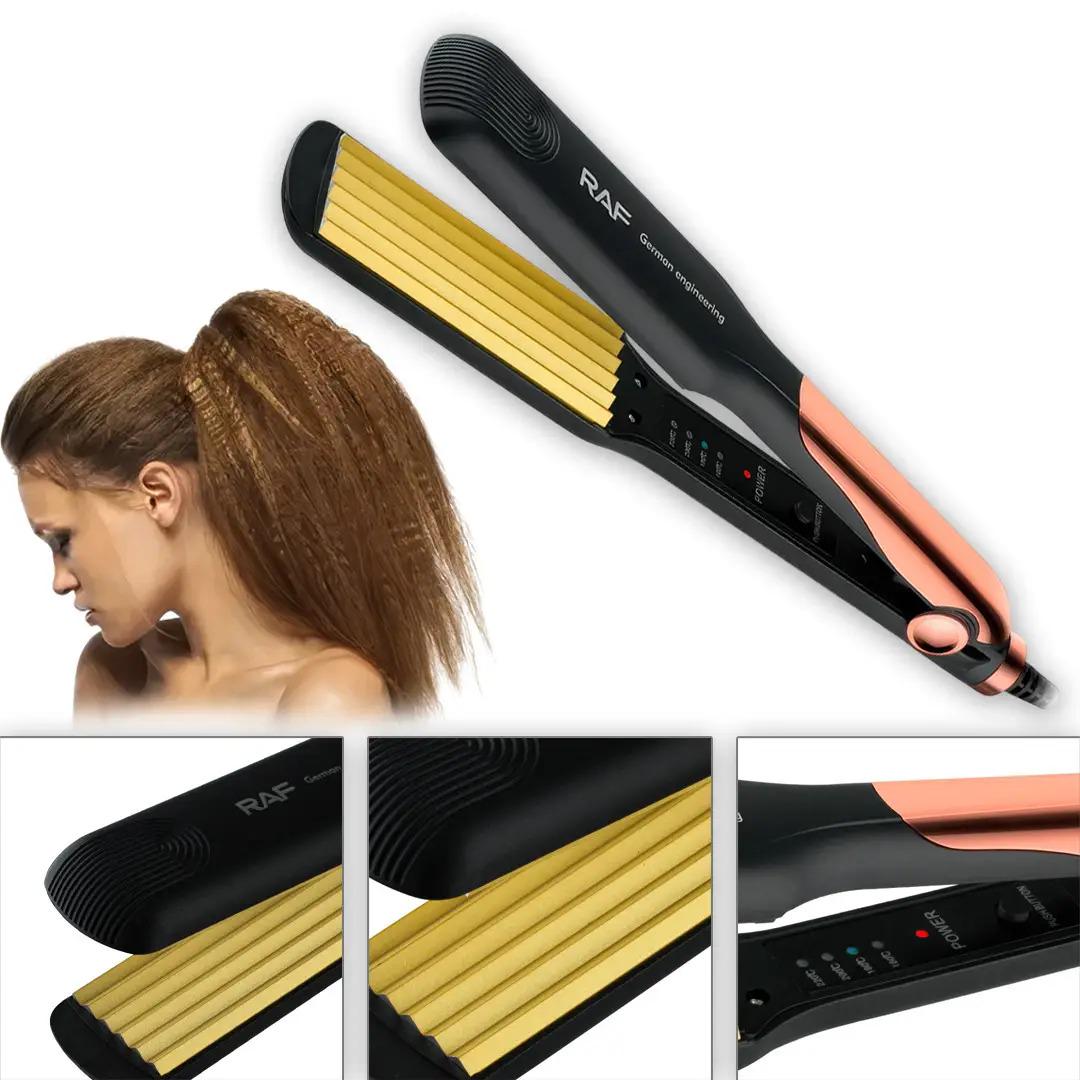 Плойка-гофре для волосся RAF для прикореневого об'єму з регулюванням температури (R442) - фото 2 Плойка-гофре для волосся RAF для прикореневого об'єму з регулюванням температури (R442) - фото 2