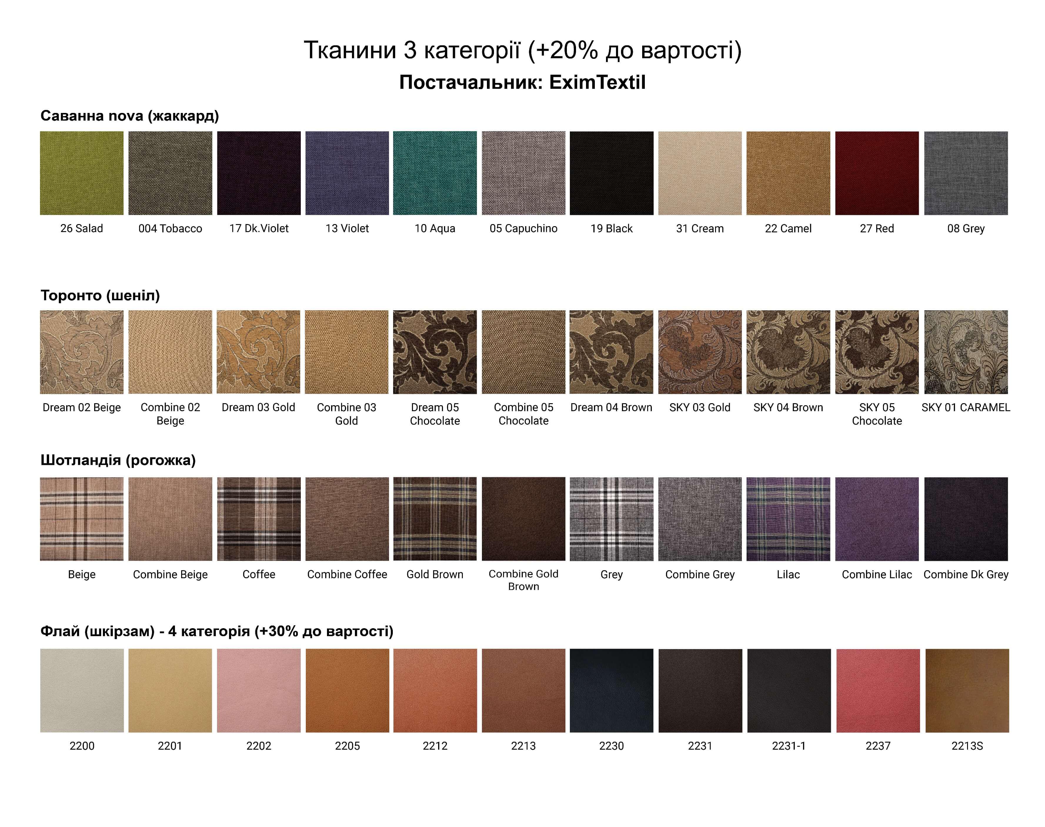 Банкетка 2 МАКСИ-МЕбель 1100 оббивка 1 категория Дуб трюфель (5102688) - фото 2