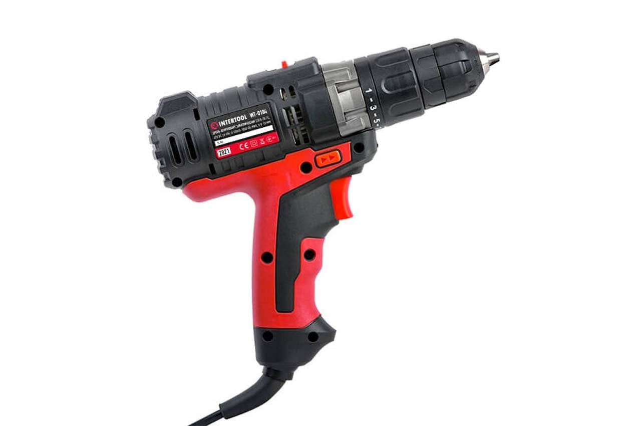 Шуруповерт сетевой Intertool Storm 420 Вт (WT-0104) - фото 2