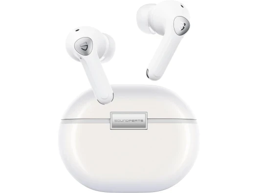 Наушники беспроводные Soundpeats Air4 Pro с ANC 45 дБ aptX Lossless Bluetooth 5.3 White