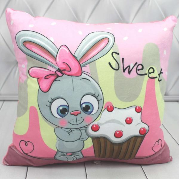 Подушка Копица с принтом №2 Поздравительная 30х30 см (00862-0095)