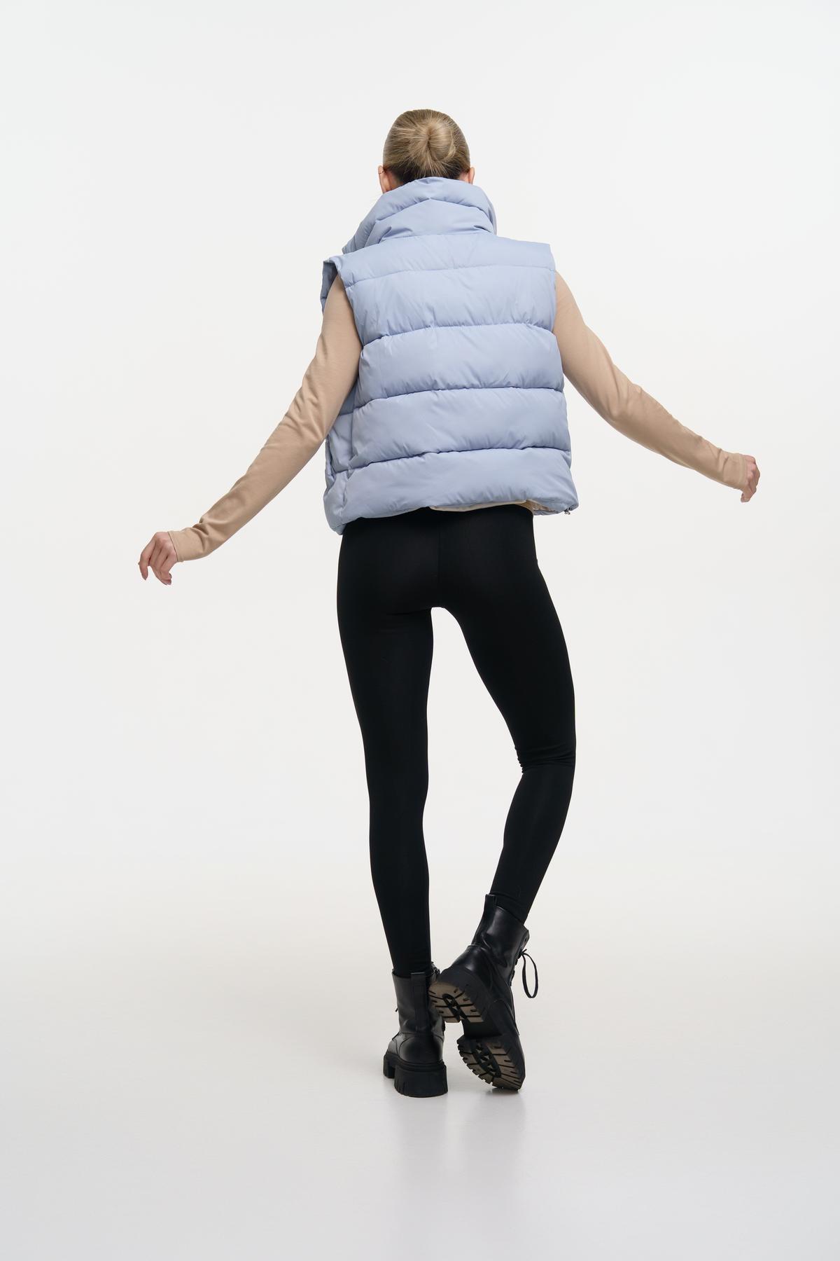 Жилетка жіноча укорочена Intruder Lola з утепленням M-L Блакитний (1343916509/5/2) - фото 2 Жилетка жіноча укорочена Intruder Lola з утепленням M-L Блакитний (1343916509/5/2) - фото 2